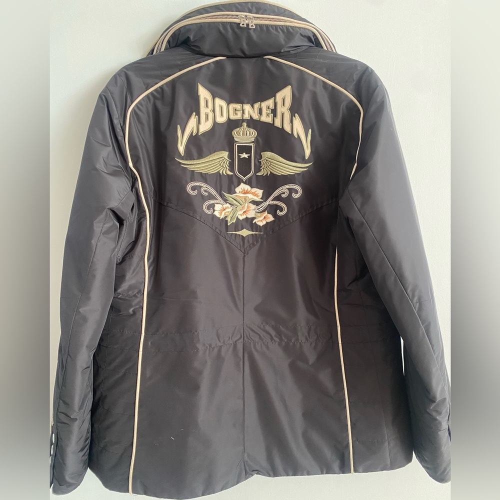 Bogner- Embroidered Ski Coat.  Size 10